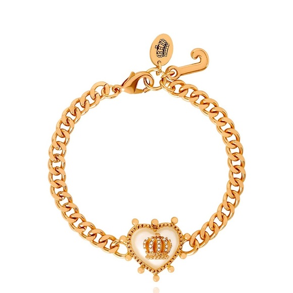 New In Box Juicy Couture Gold Charm Bracelet - Picture 1 of 5
